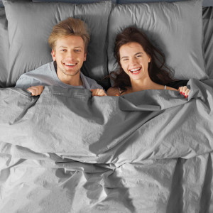 Постельное белье поплин гладкокрашеный "Love colors" темно-серый