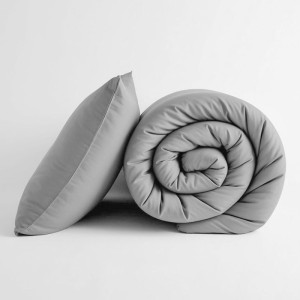 Постельное белье поплин гладкокрашеный "Love colors" темно-серый