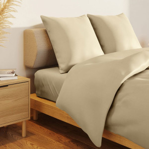 Постельное белье поплин гладкокрашеный "Love colors" кремовый