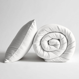 Постельное белье поплин гладкокрашеный "Love colors" белый