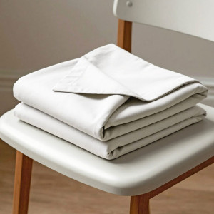 Постельное белье поплин гладкокрашеный "Love colors" белый