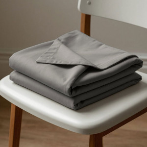 Постельное белье поплин гладкокрашеный "Love colors" антрацит