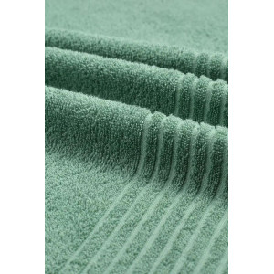 Набор махровых полотенец "Романс" 6 шт. зеленый-мята