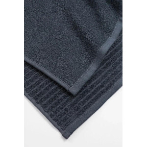 Набор махровых полотенец "Романс" 6 шт. графит-серо-голубой