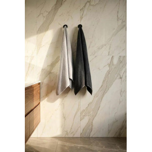 Набор махровых полотенец "Романс" 6 шт. графит-серо-голубой