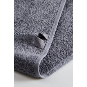 Полотенце махровое гладкокрашеное "Отель" серый