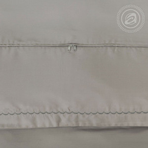 Постельное бельё тенсель "Серый" в подарочной коробке