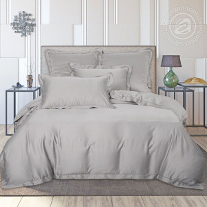 Постельное бельё тенсель "Платина" в подарочной коробке