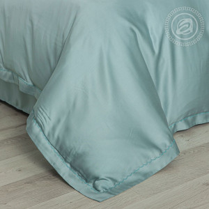 Постельное бельё тенсель "Ментоловый" в подарочной коробке