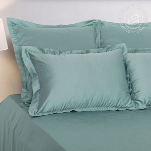 Постельное бельё тенсель "Ментоловый" в подарочной коробке