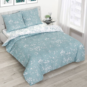 Постельное белье поплин на резинке "Бэлла"