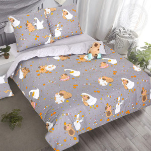 Детское постельное белье из поплина "Капигуси"