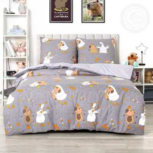 Детское постельное белье из поплина "Капигуси"