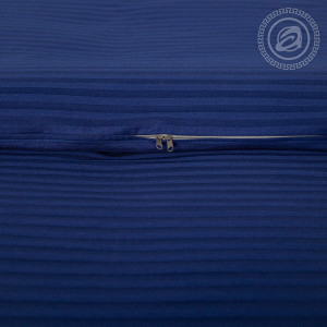 Постельное белье страйп-сатин "Индиго"