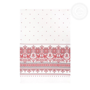 Полотенце кухонное рогожка "Вышивка русская"