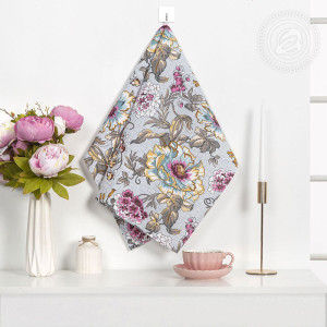 Полотенце кухонное рогожка "Арония"