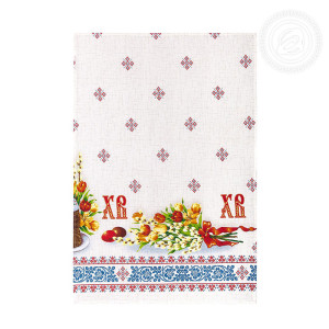 Полотенце кухонное рогожка "Воскресение скатерть"