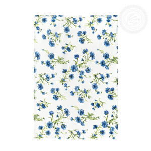 Полотенце кухонное рогожка "Васильки"