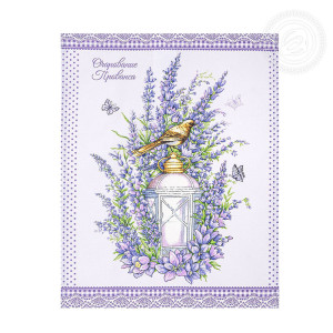 Набор кухонный из 2-х полотенец рогожка "Мерси"