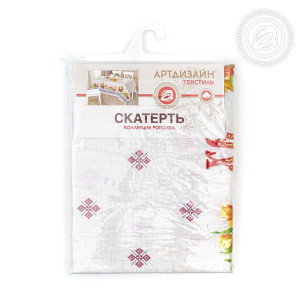 Скатерть из рогожки "Воскресение"