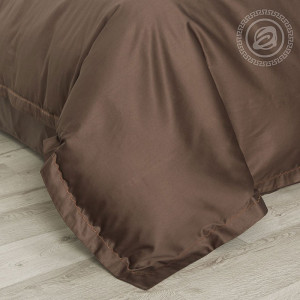 Постельное белье мако-сатин "Шоколад"