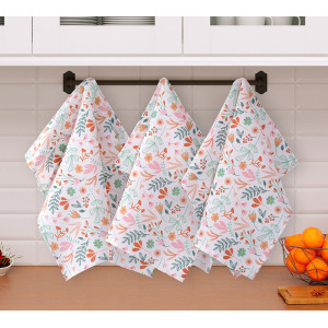 Набор кухонный вафельное полотно "Summer tale 1"