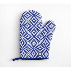 Прихватка-рукавица кухонная рогожка "Electro"