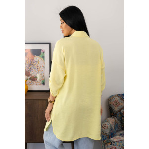 Туника женская 2178 жатка кантри (р-ры: 46-60) желтый