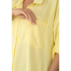 Туника женская 2178 жатка кантри (р-ры: 46-60) желтый