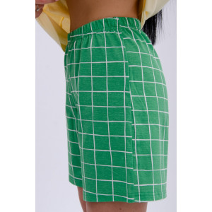 Пижама женская "Теннис" кулирка (р-ры: 50-60) желтый