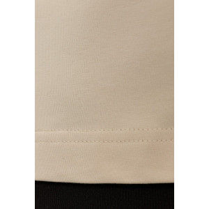 Футболка женская "Соло" кулирка с лайкрой (р-ры: 48-64) бежевый