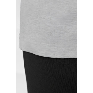 Футболка женская "Соло" кулирка с лайкрой (р-ры: 48-64) серый меланж