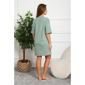 Туника женская №20525 кулирка (р-ры: 46-56) оливковый