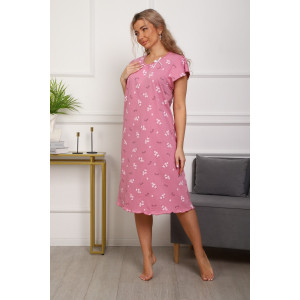 Сорочка женская №314 кулирка пенье (р-ры: 50-60) лиловый