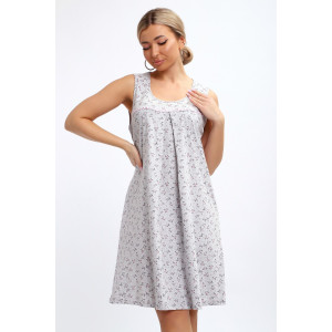 Сорочка женская №30149 кулирка (р-ры: 48-62) серый