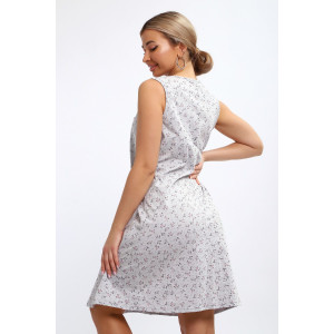 Сорочка женская №30149 кулирка (р-ры: 48-62) серый