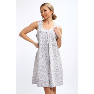 Сорочка женская №30149 кулирка (р-ры: 48-62) серый