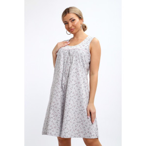 Сорочка женская №30149 кулирка (р-ры: 48-62) серый