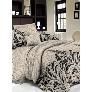 Постельное белье полисатин жатка "Фантазия" (последний размер) 1.5-сп.