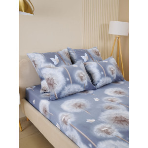 Наволочка на молнии бязь люкс "Одуванчики" (последний размер) 70х70 (2 шт.)