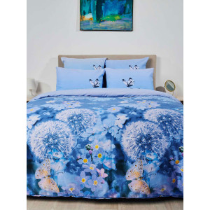 Пододеяльник бязь на молнии "Одуванчики" (последний размер) 220х240