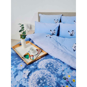 Пододеяльник бязь на молнии "Одуванчики" (последний размер) 220х240