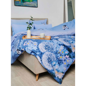 Пододеяльник бязь на молнии "Одуванчики" (последний размер) 220х240