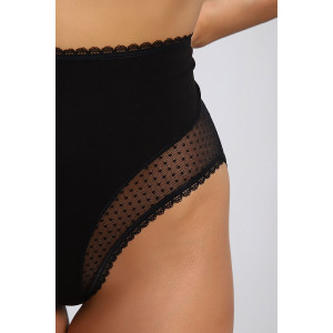 Трусы женские №74201 кулирка с лайкрой (последний размер) черный 54