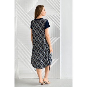 Платье женское "Зара" трикотаж (последний размер) серый 54