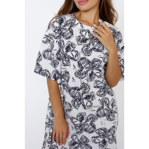 Платье женское "Кьяра Б" кулирка (последний размер) белый 48 Платье женское "Кьяра Б" кулирка (последний размер) белый 48