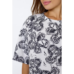 Платье женское "Кьяра Б" кулирка (последний размер) белый 48 Платье женское "Кьяра Б" кулирка (последний размер) белый 48