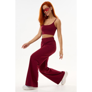 Пижама женская "Колибри К" фулайкра (последний размер) каберне 44