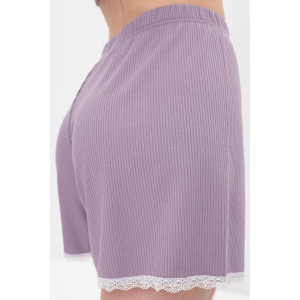 Пижама женская "Алитея А" лапша вискозная (последний размер) фиолетовый 44