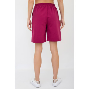 Костюм двойка женский "Диско К" футер 2-х нитка (последний размер) красный 54